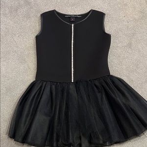 Black gorgeous dress with rhinestone detail